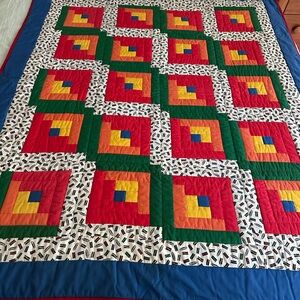 Colorful Patchwork Quilt